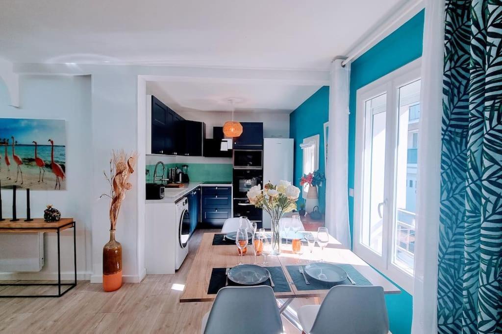 Appartamento Le Clavel Superbe Deco, Centre Historique, Climatise, Parking A Proximite Sète Esterno foto